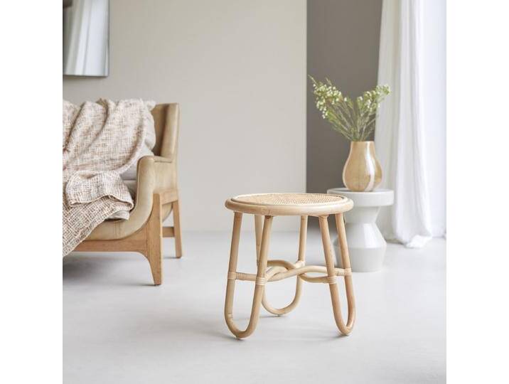 Beistelltisch aus Rattan Vintage Rattan - Natur - rattan von Tikamoon