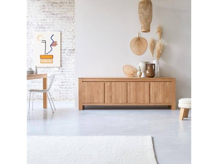 Buffet aus massivem Eichenholz 210 cm Eden - Natur - Oak Buffet aus massivem Eichenholz 210 cm Eden - Natur - Oak von Tikamoon