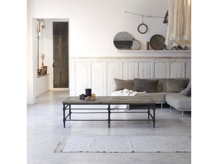 Couchtisch Wohnzimmertisch Materialmix Ulme Metall Industriedesign neu Tikamoon Metal & wood - Natur - Elm Couchtisch Wohnzimmertisch Materialmix Ulme Metall Industriedesign neu Tikamoon Metal & wood - Natur - Elm von Tikamoon