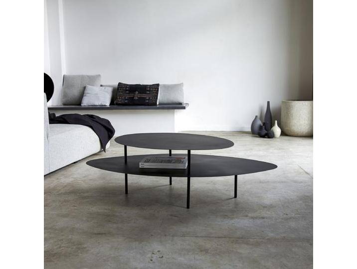 Couchtisch aus Metall Industrial - Schwarz - Metal von Tikamoon