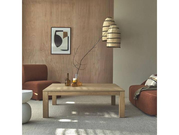Couchtisch mit 1 Schublade aus massivem Eichenholz Eden - Natur - Oak Couchtisch mit 1 Schublade aus massivem Eichenholz Eden - Natur - Oak von Tikamoon