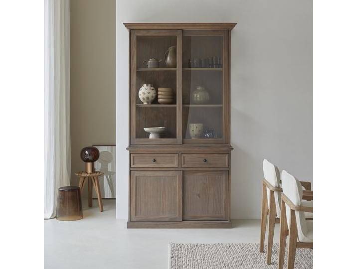 Geschirrschrank aus massivem Kiefernholz 120 cm - Natur - Pine Geschirrschrank aus massivem Kiefernholz 120 cm - Natur - Pine von Tikamoon
