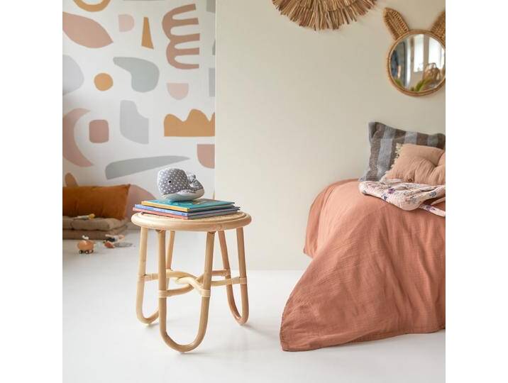 Kinder-Nachttisch aus Rattan Vintage Rattan - Natur - rattan von Tikamoon
