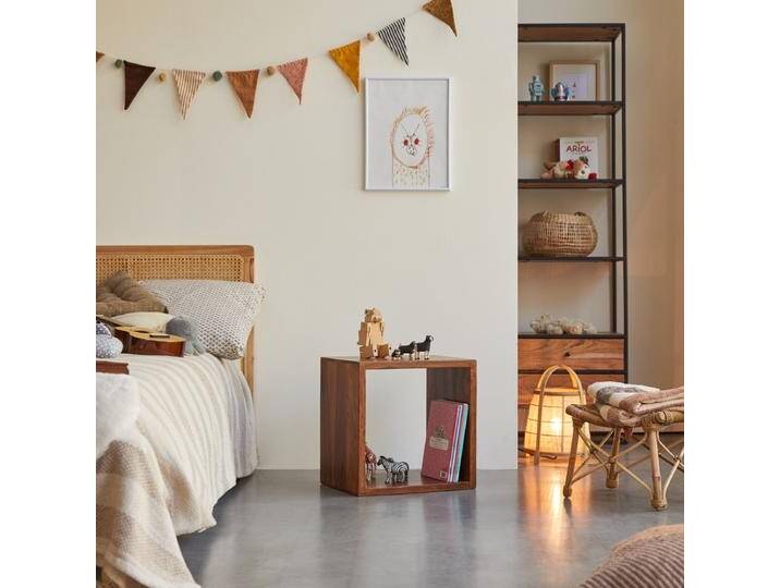 Kinder-Nachttisch aus massivem Palisanderholz Kwarto - Braun - sheesham Kinder-Nachttisch aus massivem Palisanderholz Kwarto - Braun - sheesham von Tikamoon