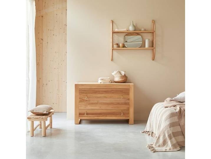 Kommode aus massivem Teakholz Minimalys - Natur - Teak Kommode aus massivem Teakholz Minimalys - Natur - Teak von Tikamoon