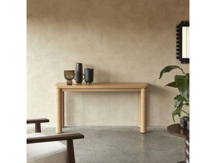 Konsole aus Mindiholz Leandro - Natur - Mindi Konsole aus Mindiholz Leandro - Natur - Mindi von Tikamoon