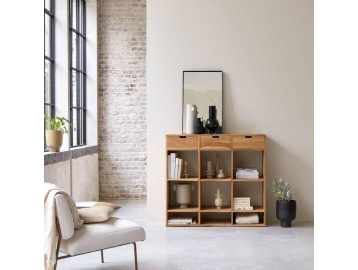 Konsole aus Teak massiv - Natur - Teak von Tikamoon