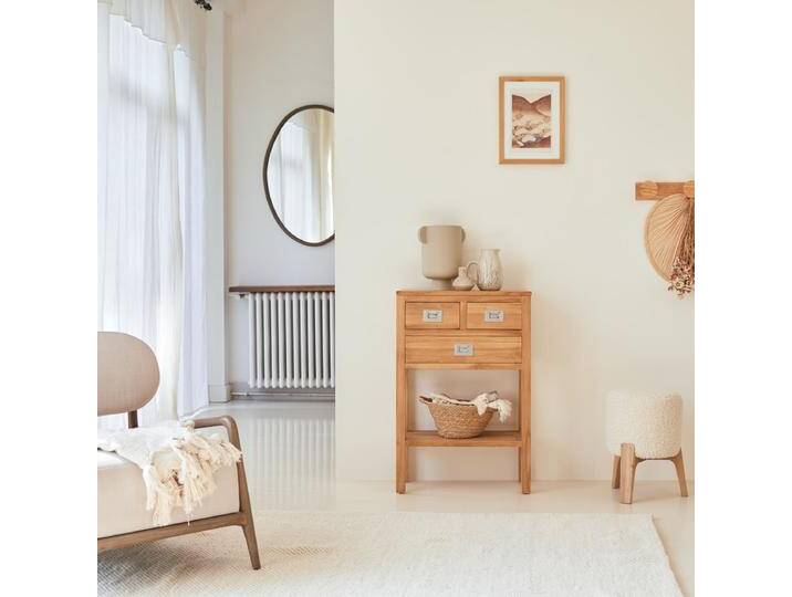 Konsole aus massivem Teakholz Coffee tek - Natur - Teak Konsole aus massivem Teakholz Coffee tek - Natur - Teak von Tikamoon