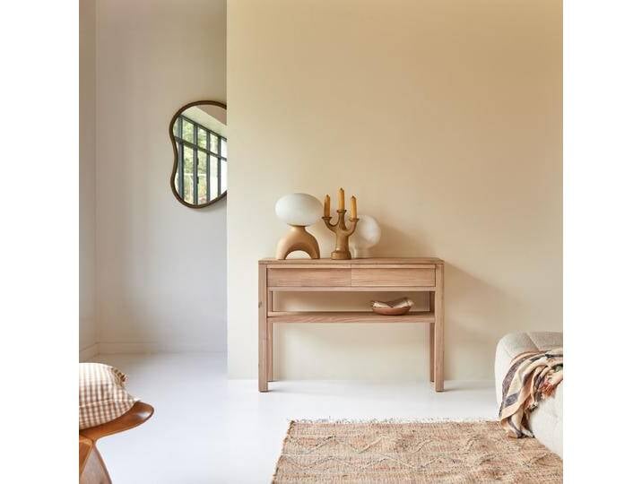 Konsole aus massiver Eiche - Natur - Oak Konsole aus massiver Eiche - Natur - Oak von Tikamoon