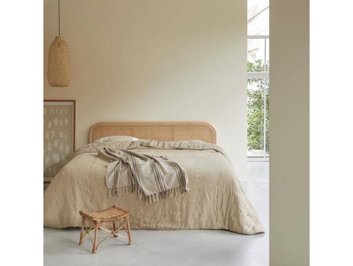 Kopfteil aus Rattangeflecht 180 cm Vintage Rattan - Natur - rattan Kopfteil aus Rattangeflecht 180 cm Vintage Rattan - Natur - rattan von Tikamoon