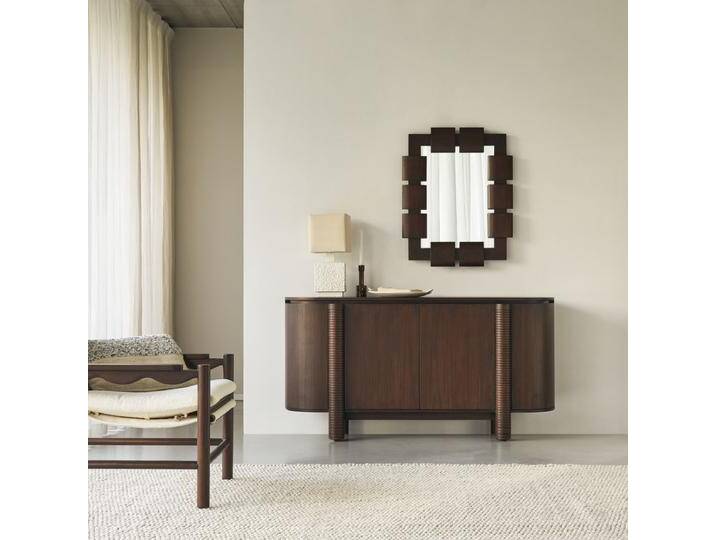 Sideboard aus Mindiholz 160 cm Leandro - Braun - Dark mindi wood Sideboard aus Mindiholz 160 cm Leandro - Braun - Dark mindi wood von Tikamoon