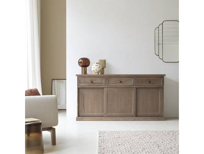 Sideboard aus massivem Kiefernholz 170 cm - Natur - Pine von Tikamoon