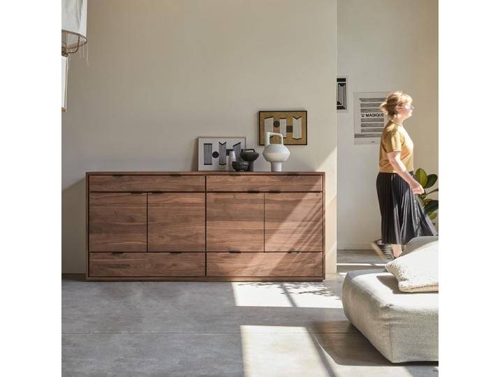 Sideboard aus massivem Nussbaum 200 cm Senson - Braun - walnut Sideboard aus massivem Nussbaum 200 cm Senson - Braun - walnut von Tikamoon