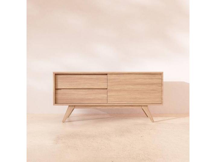 Sideboard aus massiver Eiche 130 cm Esmée - Natur - Oak von Tikamoon