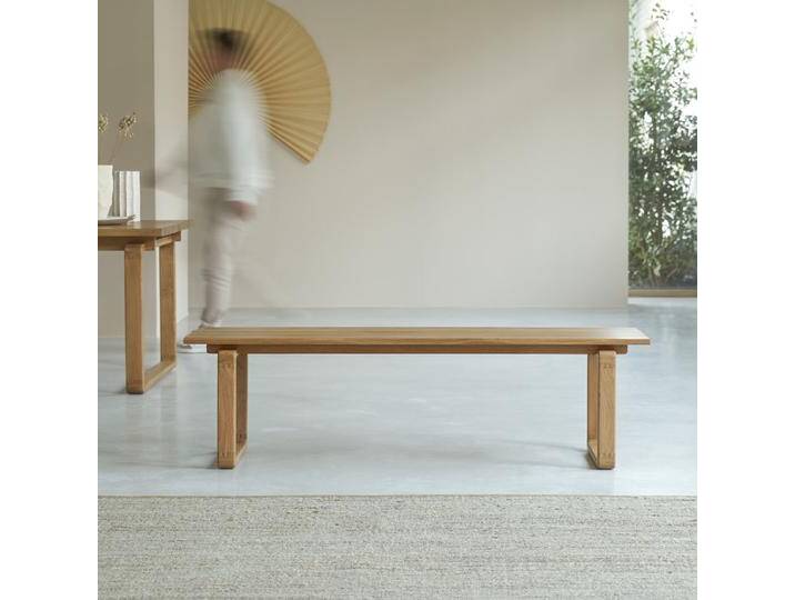 Sitzbank aus massiver Eiche - Natur - Oak Sitzbank aus massiver Eiche - Natur - Oak von Tikamoon