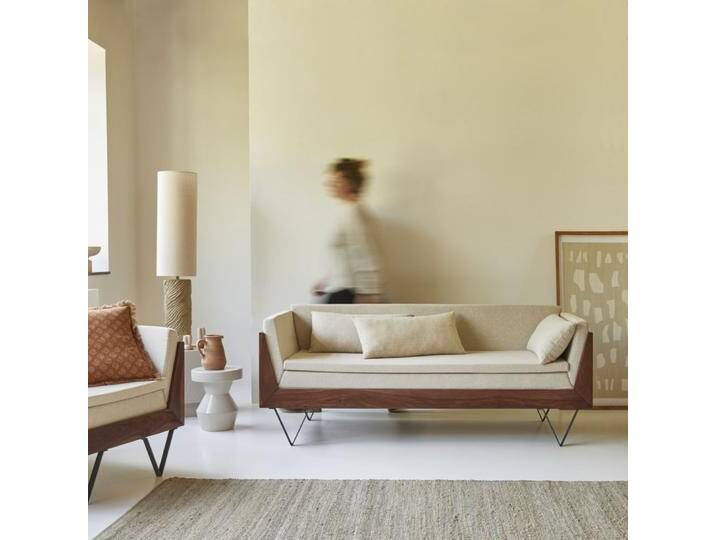 Sofa aus massives Palisanderholz Sofa aus massives Palisanderholz von Tikamoon