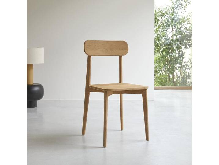 Stuhl aus massivem Teakholz Jonak - Natur - Teak Stuhl aus massivem Teakholz Jonak - Natur - Teak von Tikamoon