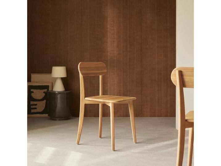 Stuhl aus massivem Teakholz - Natur - Teak Stuhl aus massivem Teakholz - Natur - Teak von Tikamoon