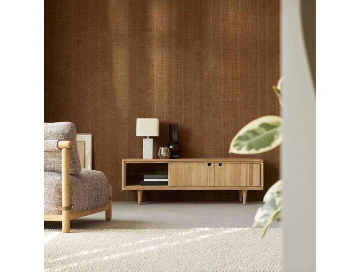 TV Schrank aus massivem Teakholz 140 cm Jonak - Natur - Teak TV Schrank aus massivem Teakholz 140 cm Jonak - Natur - Teak von Tikamoon