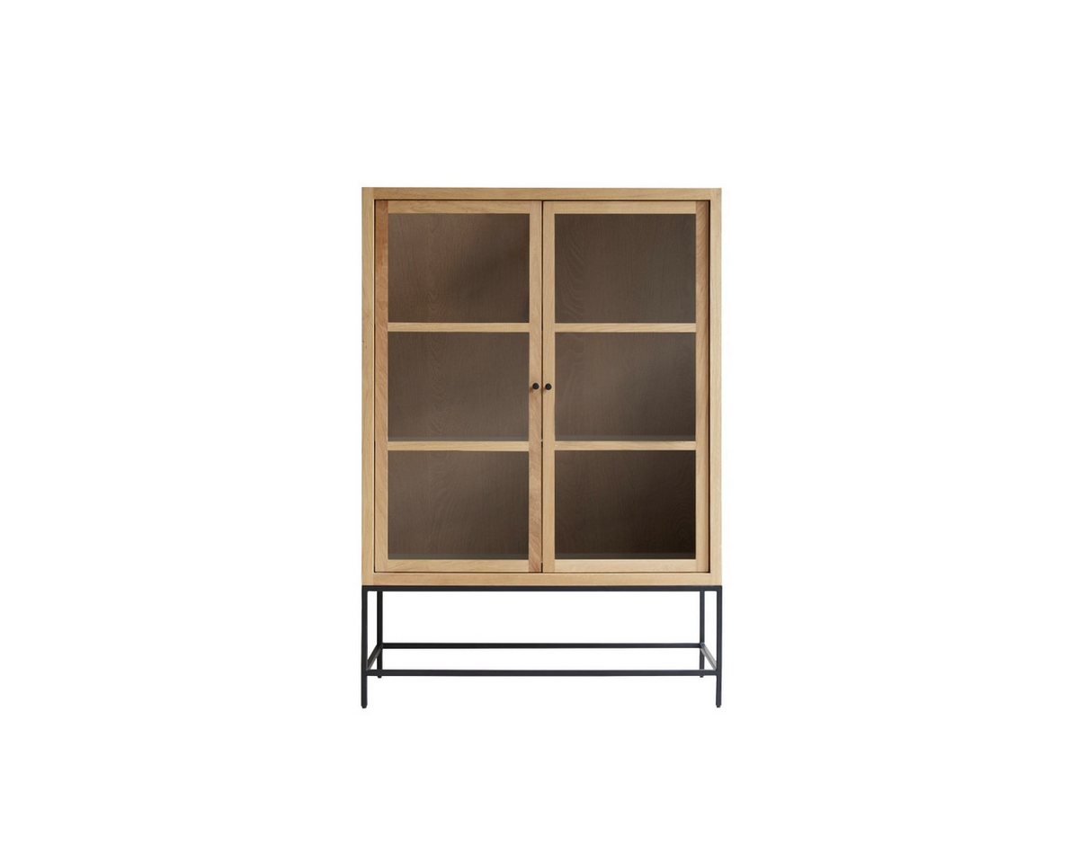 Tikamoon Buffet Hohe Vitrine Babeth aus massivem Eichenholz 120 Tikamoon Buffet Hohe Vitrine Babeth aus massivem Eichenholz 120 von Tikamoon
