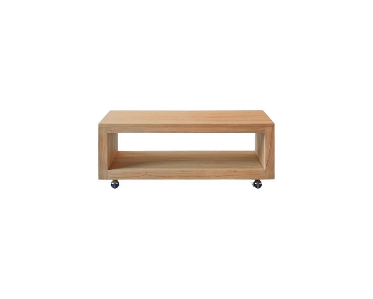 Tikamoon Couchtisch Anoa Rechteckiger Couchtisch aus massivem Teakholz Tikamoon Couchtisch Anoa Rechteckiger Couchtisch aus massivem Teakholz von Tikamoon