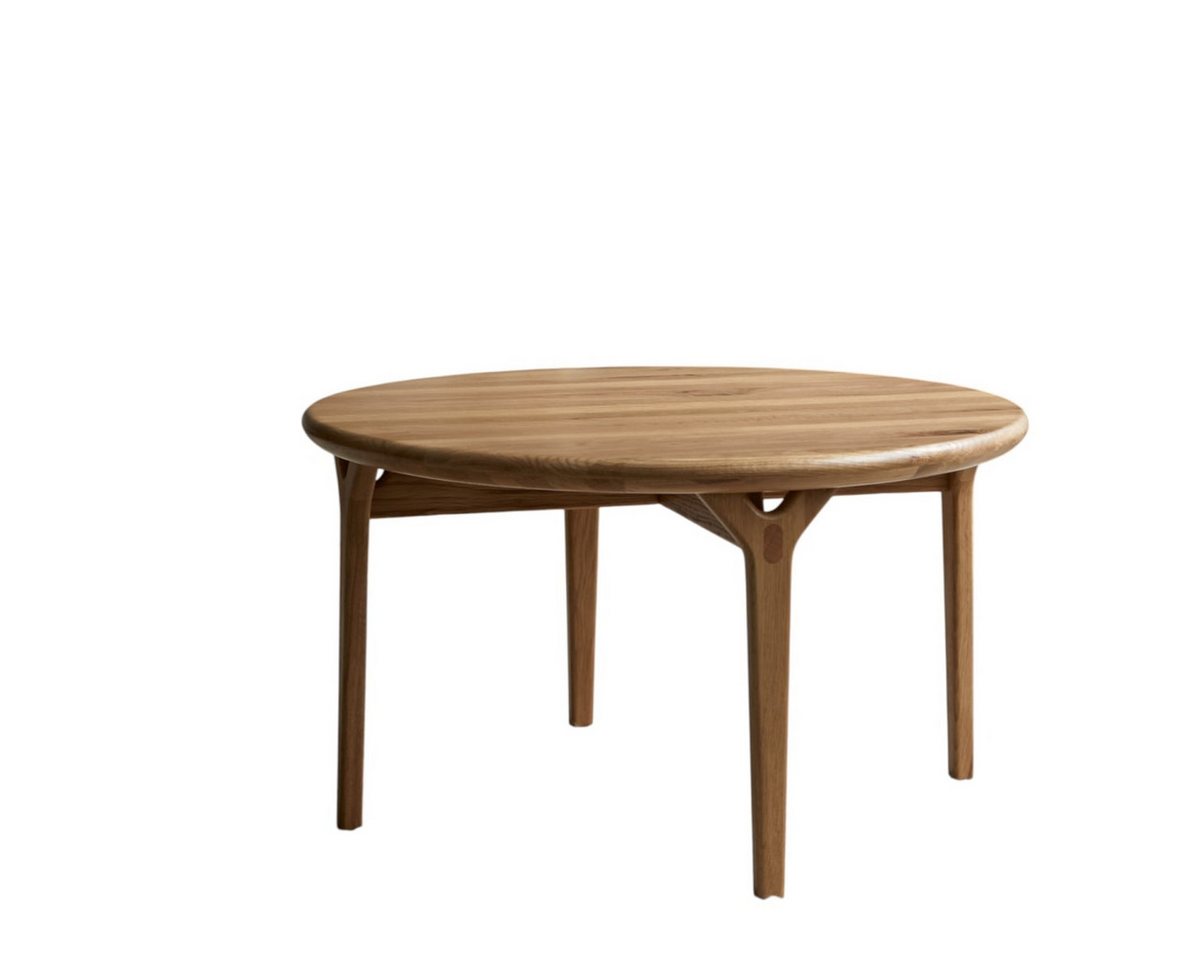 Tikamoon Couchtisch Couchtisch Clara aus massivem Eichenholz, 80 x 80 cm von Tikamoon