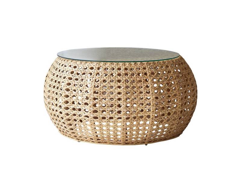 Tikamoon Couchtisch Couchtisch aus Rattan Esther von Tikamoon