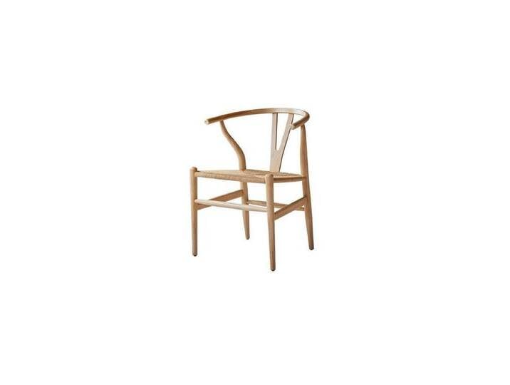 Tikamoon Esszimmerstuhl Blaise Stuhl aus massivem Teakholz und Webware, beige Tikamoon Esszimmerstuhl Blaise Stuhl aus massivem Teakholz und Webware, beige von Tikamoon