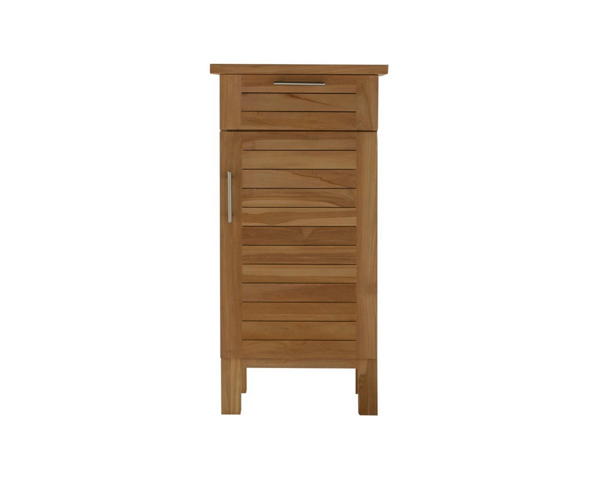 Tikamoon Hochschrank Badschrank aus Teak 45 cm Massivholz kombinierbar Tikamoon Hochschrank Badschrank aus Teak 45 cm Massivholz kombinierbar von Tikamoon