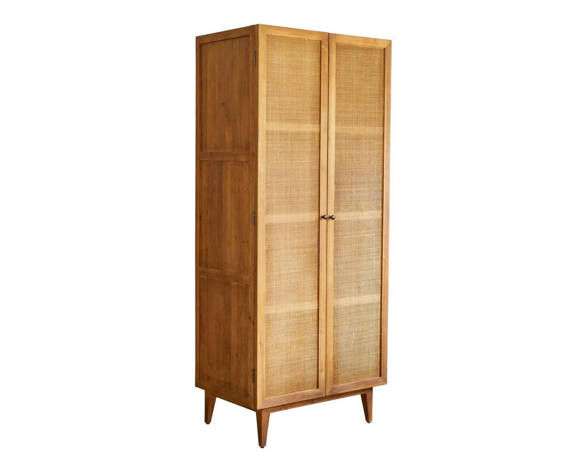 Tikamoon Jugendzimmer-Set Ninon Kinderschrank aus Pinie und Rattangeflecht Tikamoon Jugendzimmer-Set Ninon Kinderschrank aus Pinie und Rattangeflecht von Tikamoon