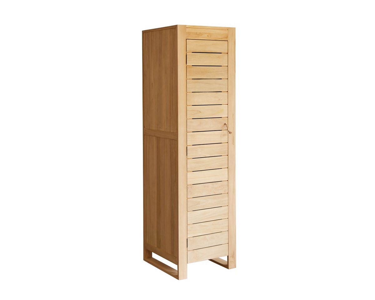 Tikamoon Kinderkleiderschrank Einfacher Kinder-Hochschrank 180 Minimalys aus massivem Teakholz Tikamoon Kinderkleiderschrank Einfacher Kinder-Hochschrank 180 Minimalys aus massivem Teakholz von Tikamoon