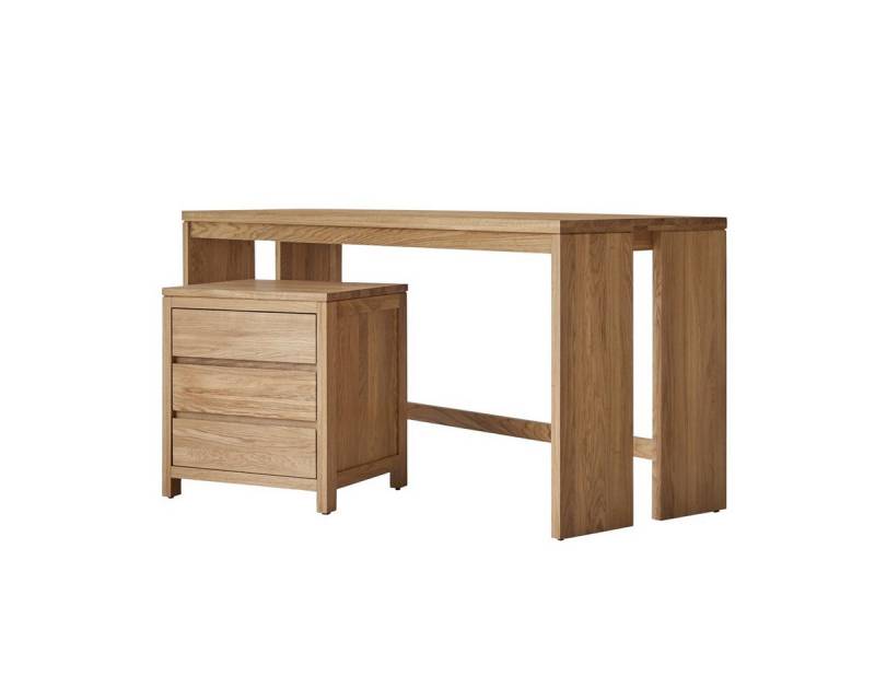 Tikamoon Kindertisch Kinderschreibtisch Eden aus Eichenholz 160 von Tikamoon