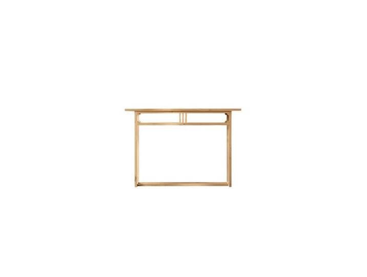 Tikamoon Konsolentisch Konsole Clovis aus massivem Eichenholz, beige von Tikamoon