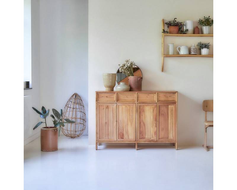 Tikamoon Sideboard Alex Buffet aus Mindi 120 cm von Tikamoon