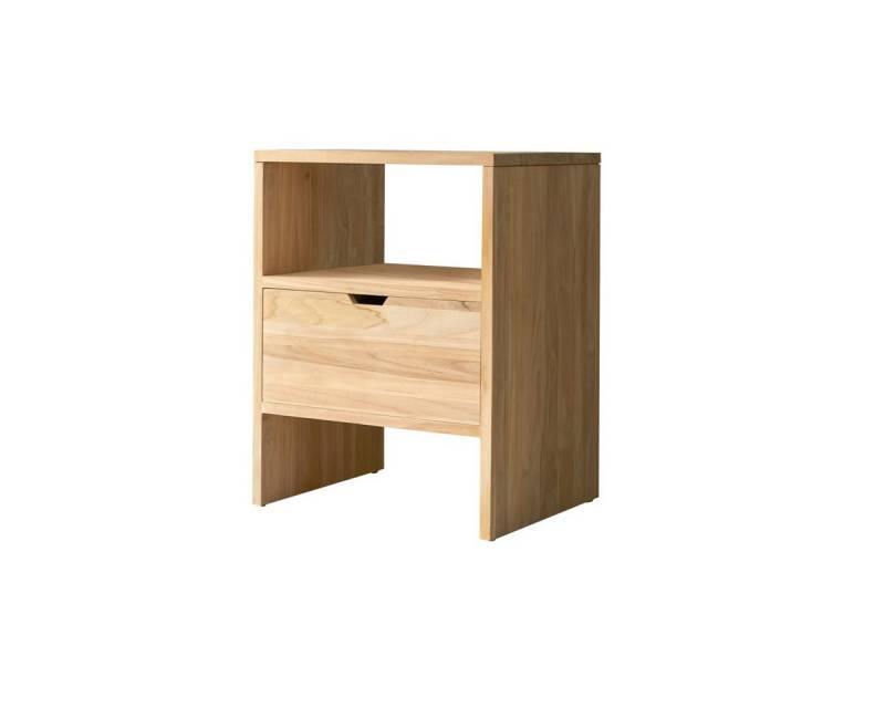 Tikamoon Waschtisch Aufbewahrungsmöbel Kwarto aus Teakholz, 60 cm Tikamoon Waschtisch Aufbewahrungsmöbel Kwarto aus Teakholz, 60 cm von Tikamoon