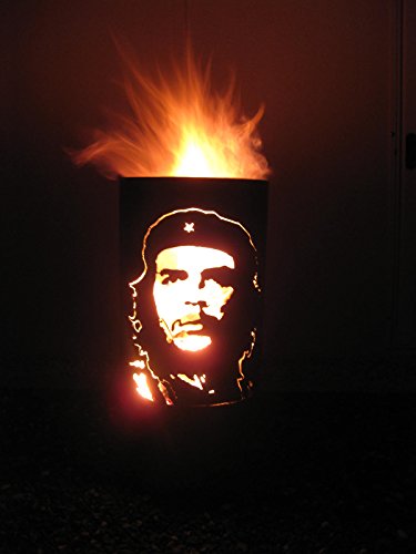 Feuertonne, Feuerkorb, Feuerschale mit Motiv Che Guevara von Tiko-Metalldesign