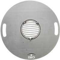 Grillplatte/Plancha Inklusive Einlegerost Für Feuerschale Und Feuertonne Im Durchmesser 80 cm von TikoMetalldesign
