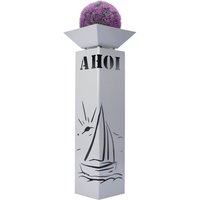 Motiv Säule/Deko Mit " Schiff - Ahoi Inkl. Schale Und Beleuchtung, Pulverbeschichtet in Der Farbe Grau Motiv Säule/Deko Mit " Schiff - Ahoi Inkl. Schale Und Beleuchtung, Pulverbeschichtet in Der Farbe Grau von TikoMetalldesign