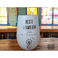 Windlicht Für Lehrer, Geschenk Lehrerin, Schule, Abschiedsgeschenk, Lehrerin Mit Herz, Lehrer Abschluss von TildaTeufel