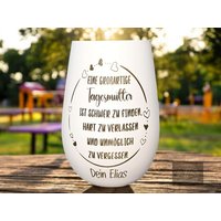 Windlicht Personalisiert Tagesmutter, Geschenk Für Beste Abschiedsgeschenk, Danke Kinderbetreuung von TildaTeufel