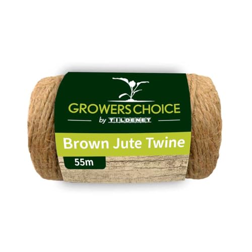 Tildenet BJ100 100 g Spule biologisch abbaubar Jute Bindfäden von Bosmere