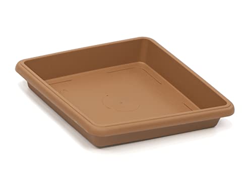 Tildenet Gardenware Untersetzer für Blumentöpfe, quadratisch, 27 cm, Terracotta, FPSQS23-T Tildenet Gardenware Untersetzer für Blumentöpfe, quadratisch, 27 cm, Terracotta, FPSQS23-T von Tildenet Gardenware