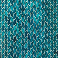 Mosaik Keramikfliesen Für Küchenrückwand Oder Badezimmerwand - Handgefertigte Längliche Sechseckform in Petrolblauer Farbe 1 M2 Mosaik Keramikfliesen Für Küchenrückwand Oder Badezimmerwand - Handgefertigte Längliche Sechseckform in Petrolblauer Farbe 1 M2 von Tileme
