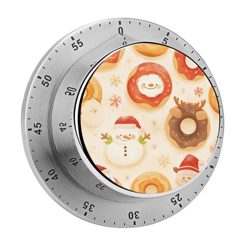Timer Weihnachten Donuts Santa Küchentimer Countdown Magnetischer Timer Mechanischer Timer zum Backen Kochen Ofen Timer Weihnachten Donuts Santa Küchentimer Countdown Magnetischer Timer Mechanischer Timer zum Backen Kochen Ofen von Tilivyx