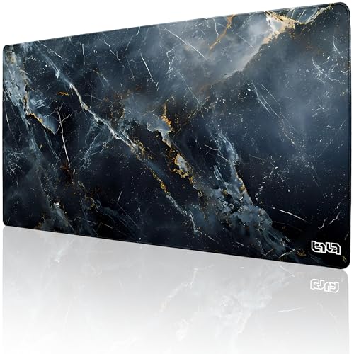 Tilt Schreibtischunterlage 100x50 cm Gaming Mauspad XXL | Rutschfester Mousepad Groß für Schreibtisch und PC Gadgets | Wasserdichter Desk Mat (Cracked Ice) von Tilt