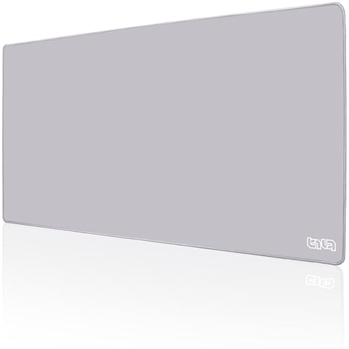 Tilt Schreibtischunterlage 100x50 cm Gaming Mauspad XXL | Rutschfester Mousepad Groß für Schreibtisch und PC Gadgets | Wasserdichter Desk Mat (Pearlescent Fog) von Tilt