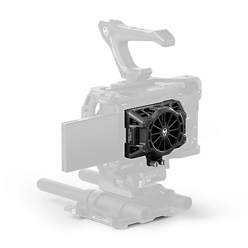 Tilta Kühlsystem Kompatibel mit Sony ZV-E1 mit Multi-Speed-Lüfter und Rändelschrauben Kompakt und leicht zugänglich - Schwarz TA-T35-CS-B von Tilta
