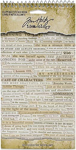 Tim Holtz - Advantus TH94030 Stickerbuch IDEA-O CLIPPINGS, One Size Tim Holtz - Advantus TH94030 Stickerbuch IDEA-O CLIPPINGS, One Size von Tim Holtz
