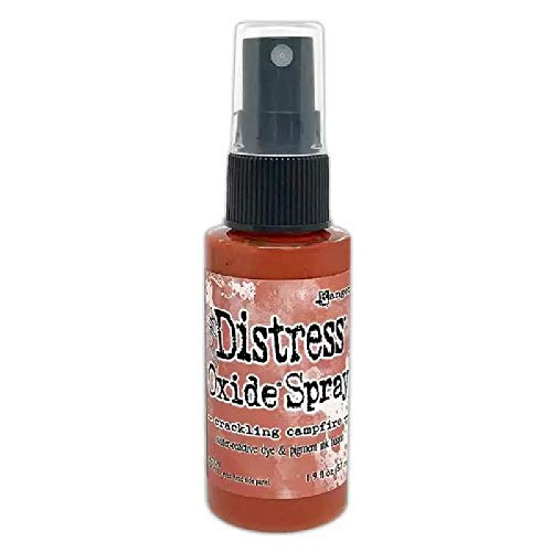 Tim Holtz - Ranger 617167 Tim Holtz Distress Oxid Spray-Knisterndes Lagerfeuer, 2 oz, 59 Milliliter von Ranger