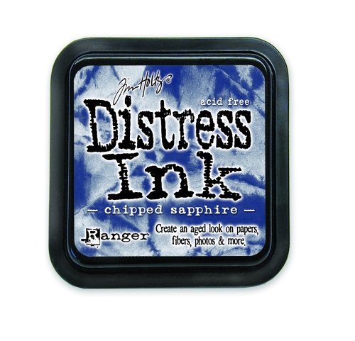 Knorr Prandell Tim Holtz Distress Ink Pad, Kunststoff, Chipped Sapphire, 7.5 x 7.5 x 28 cm Knorr Prandell Tim Holtz Distress Ink Pad, Kunststoff, Chipped Sapphire, 7.5 x 7.5 x 28 cm von Tim Holtz